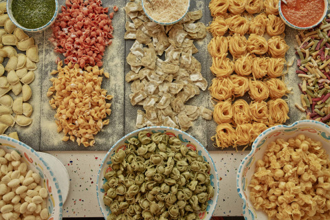 Handmade pasta at Il Giardino