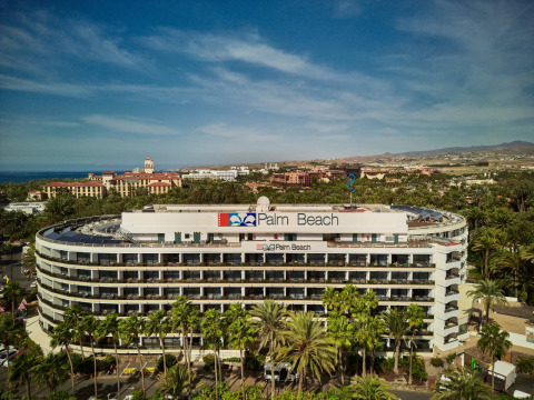 Palm Beach hotel Maspalomas Gran Canaria Drone Picture
