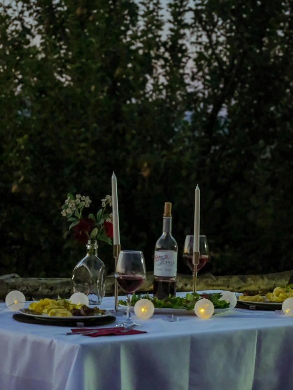 cena romantica seaside palm beach