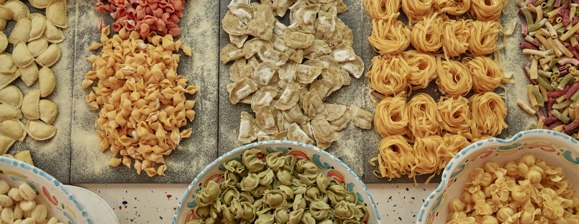 Handmade pasta at Il Giardino