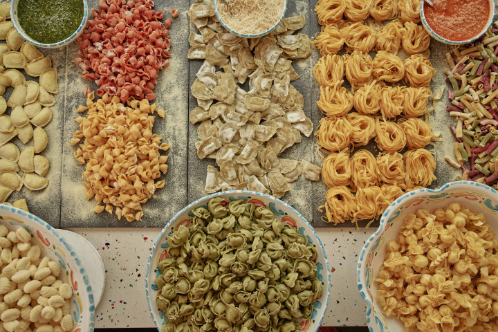 Handmade pasta at Il Giardino